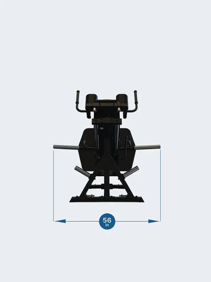Force USA Compact Leg Press & Hack Squat V4 specification sheet 2