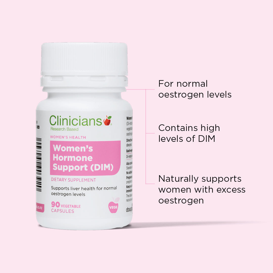 Clinicians Womens Hormone Support DIM benefits
