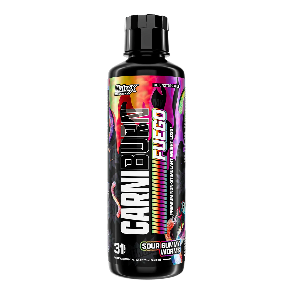 Nutrex CarniBurn Strawberry Watermelon bottle