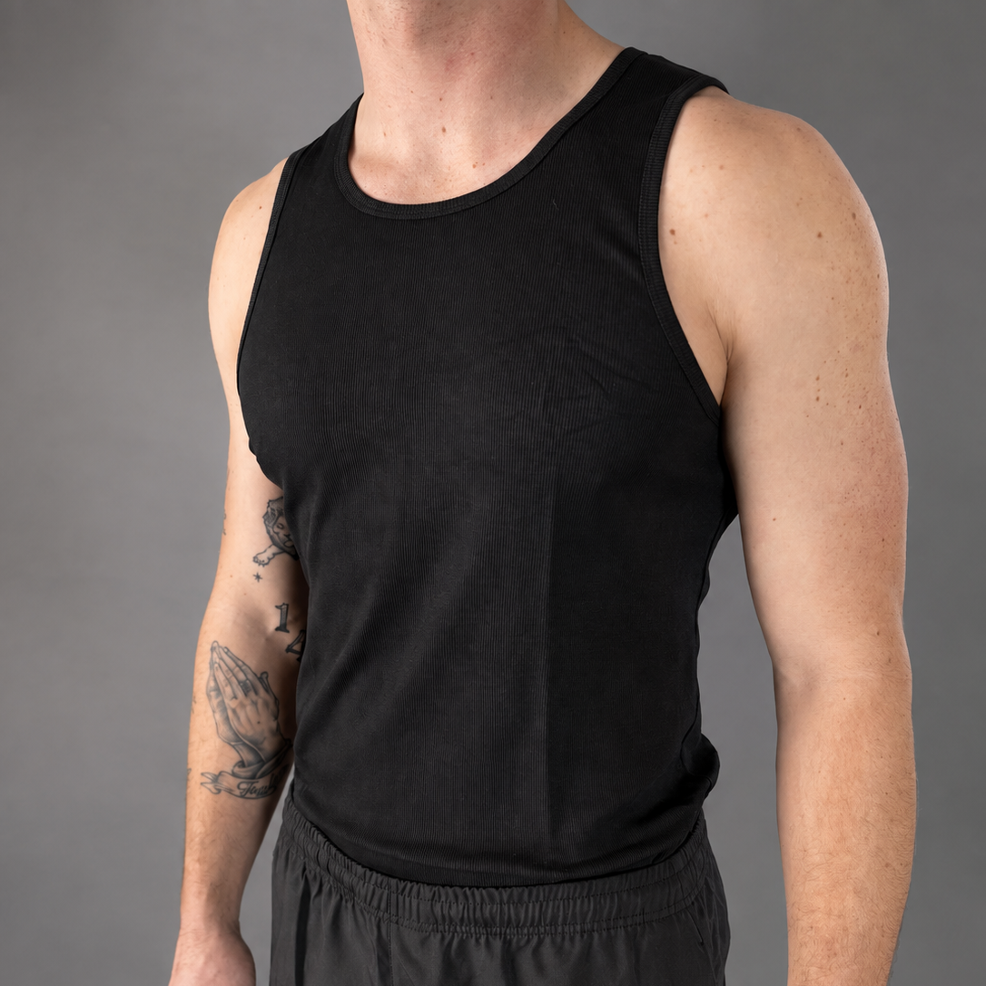 NZ Muscle Ribbed Singlet