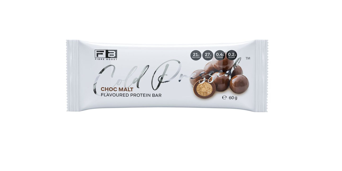 Fiber Boost Cold Pressed Protein Bars