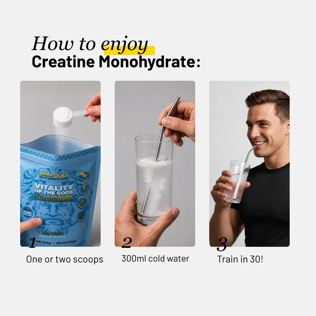 Hercules Vitality of the Gods Creatine how to use