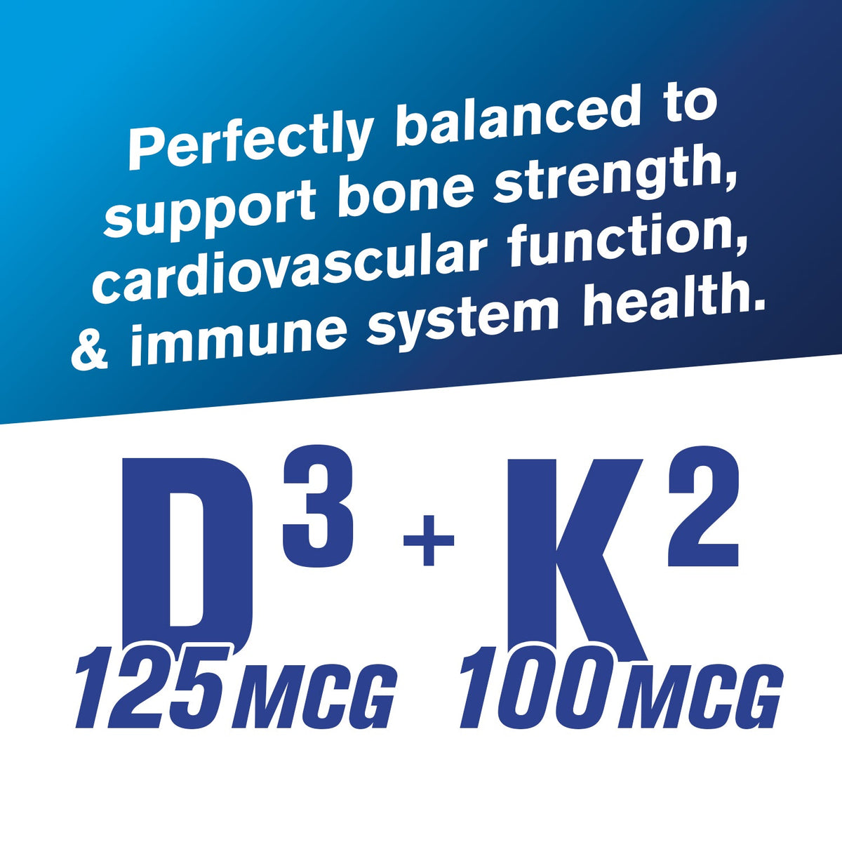 GAT Sport Essentials D3+K2 dosage
