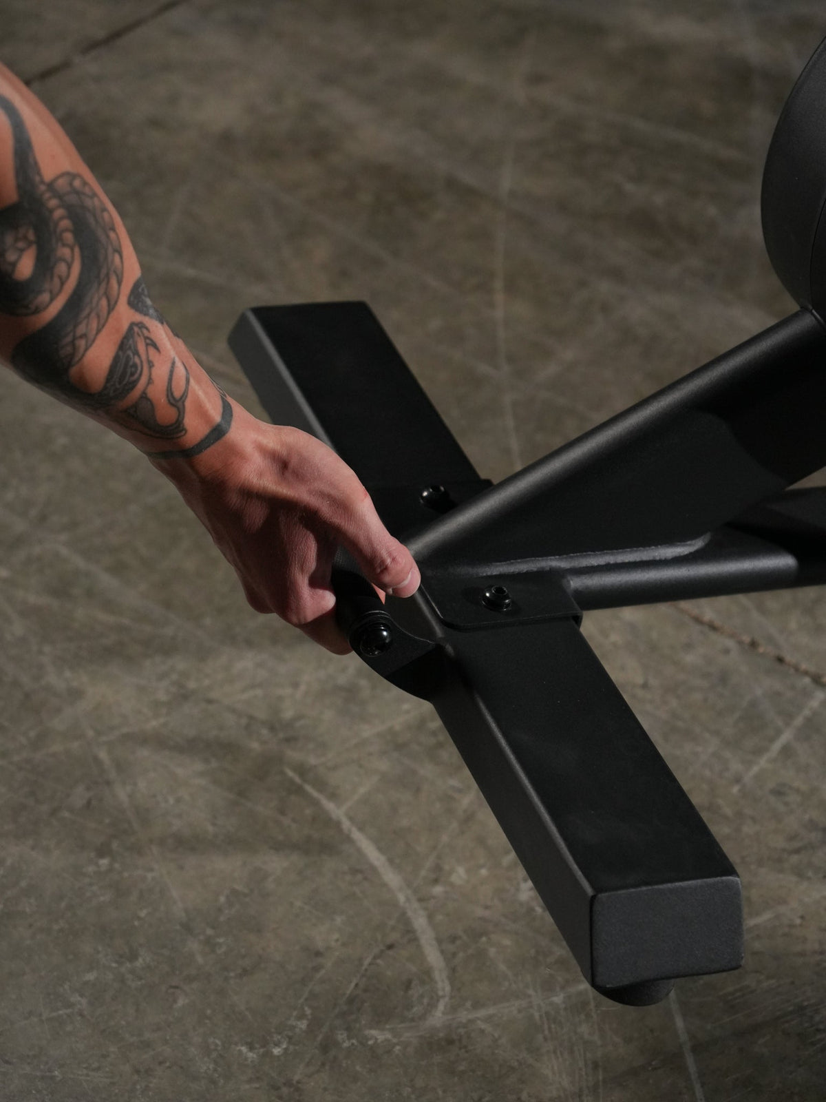 Force USA AirBike adjustable saddle