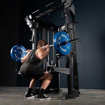 Force USA Functional Trainer Rack upright detail