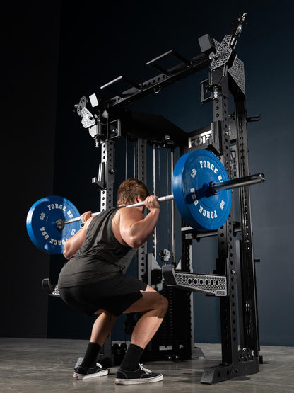 Force USA Functional Trainer Rack in a home gym