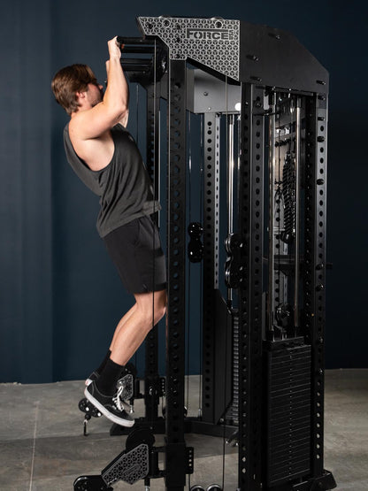 Force USA Functional Trainer Rack barbell work