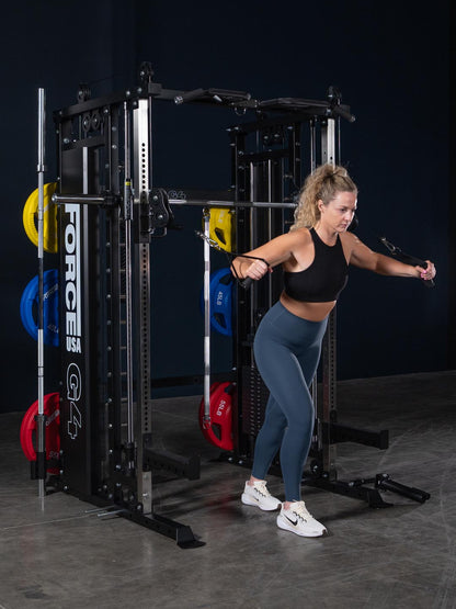 Force USA G4 All-In-One Trainer in a home gym
