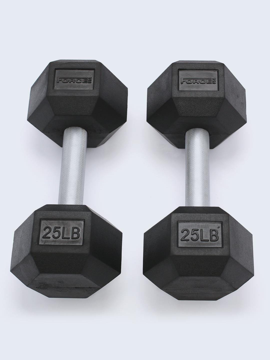 Force USA rubber hex dumbbell