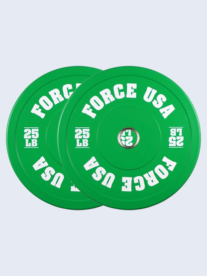 Force USA Pro Grade coloured bumper plate