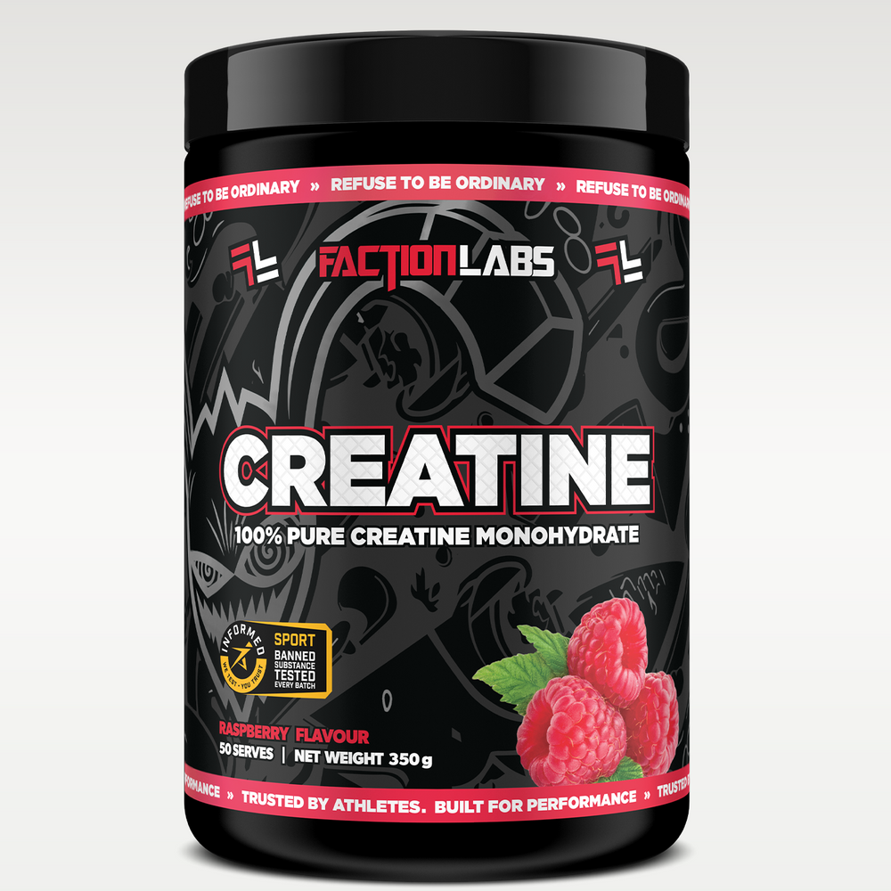 Faction Labs Flavoured Creatine Monohydrate Raspberry 350g
