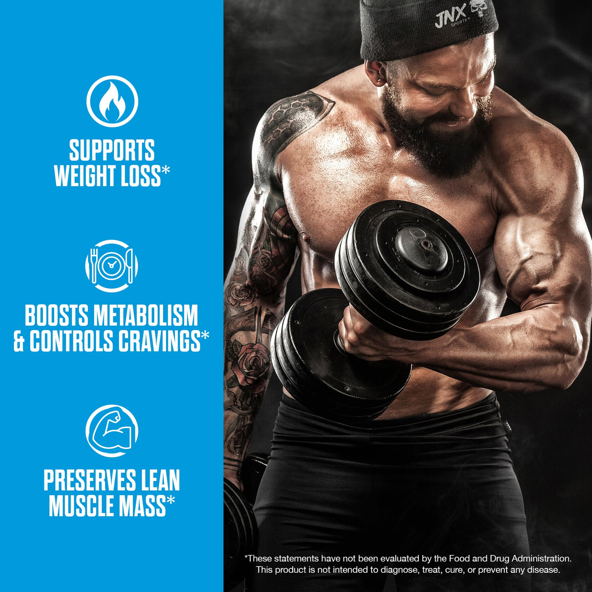 JNX Sports The Omen Stim-Free fat burner benefits