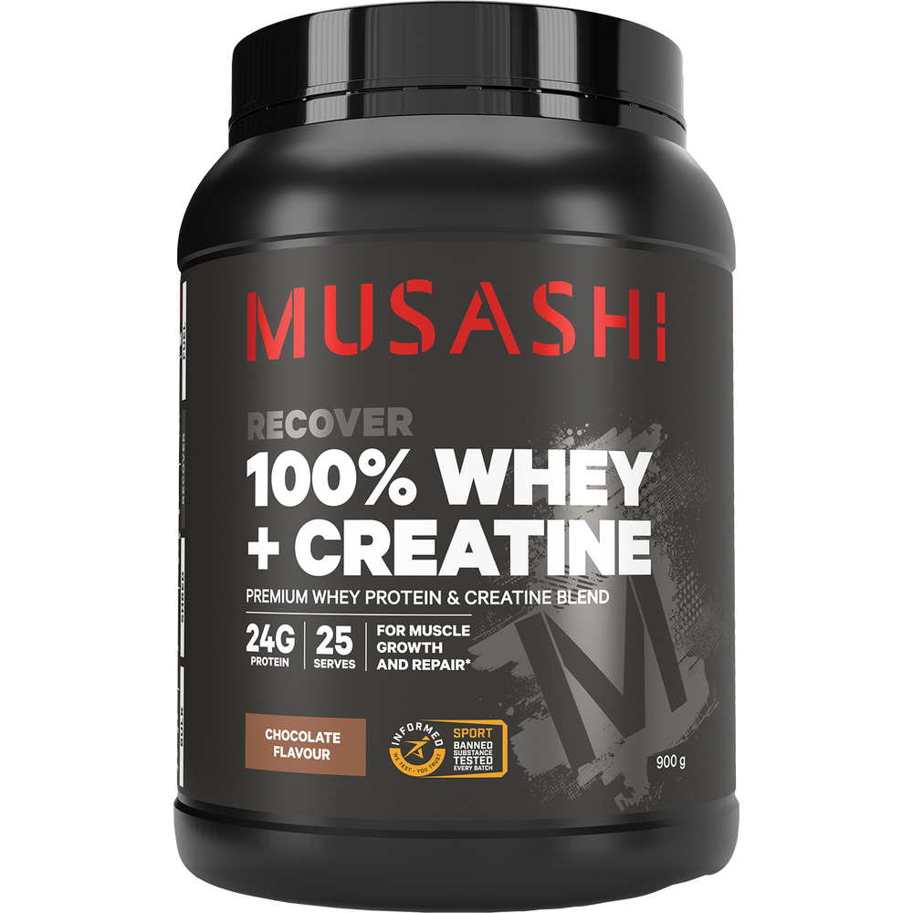 Musashi 100% Whey + Creatine 900g