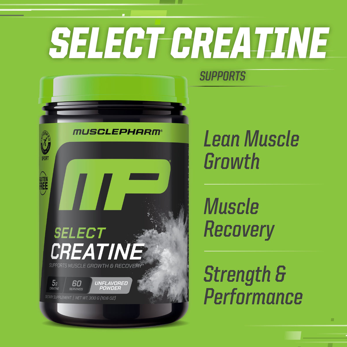 MusclePharm Creatine benefits