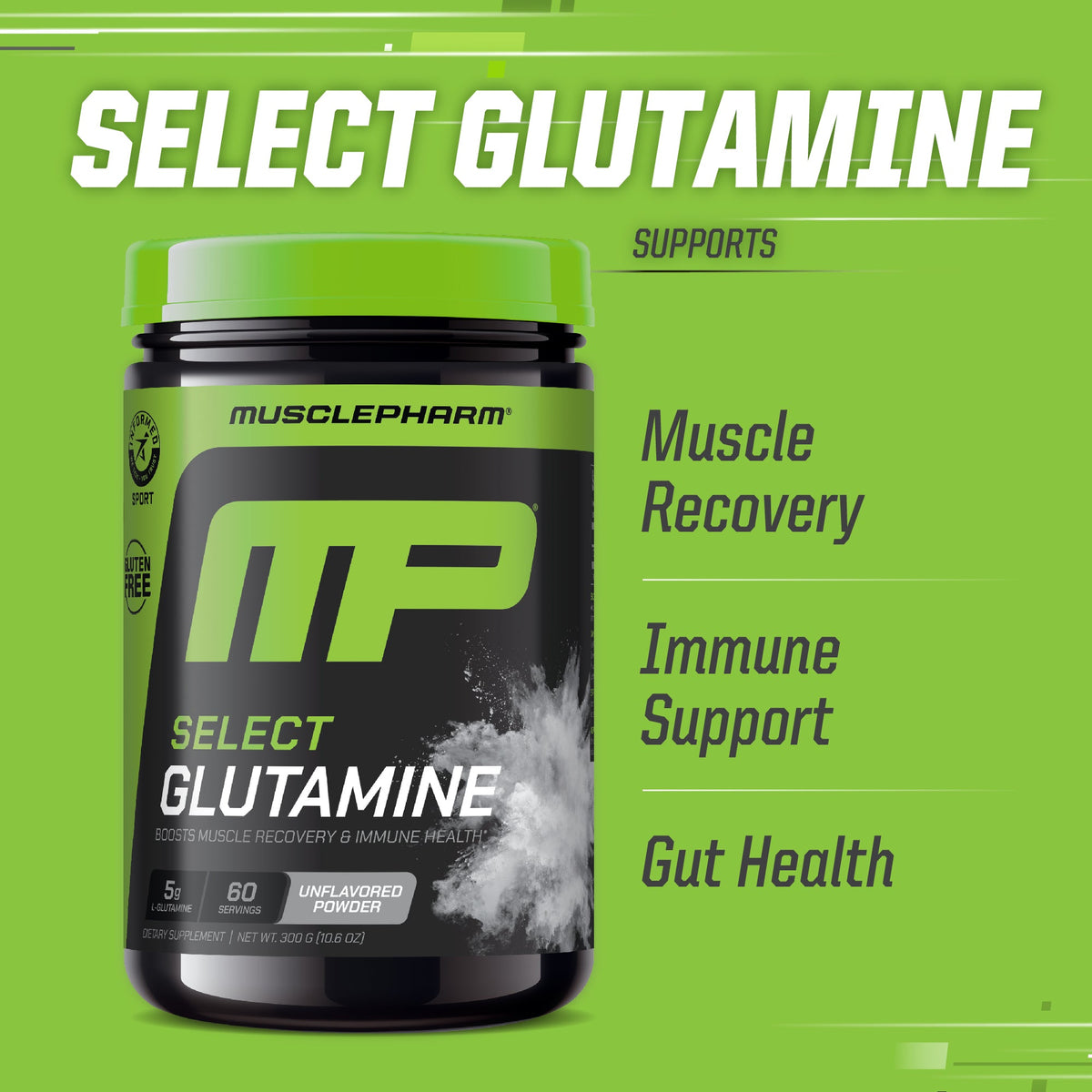 MusclePharm Glutamine benefits