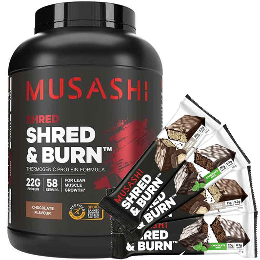 Musashi Shred & Burn Protein
