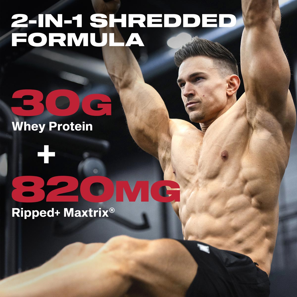 Muscletech Nitro-Tech Ripped 2-in-1 shred formula
