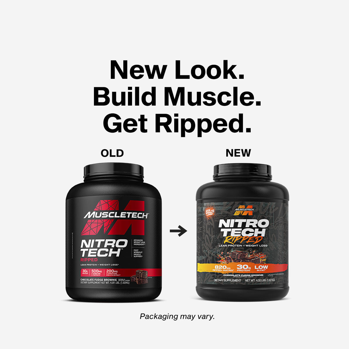 Muscletech Nitro-Tech Ripped packaging
