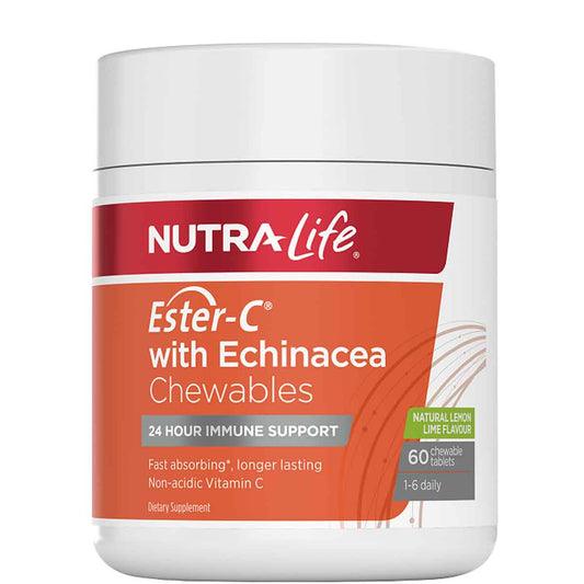Nutra-Life Ester-C Echinacea 60 Chewables