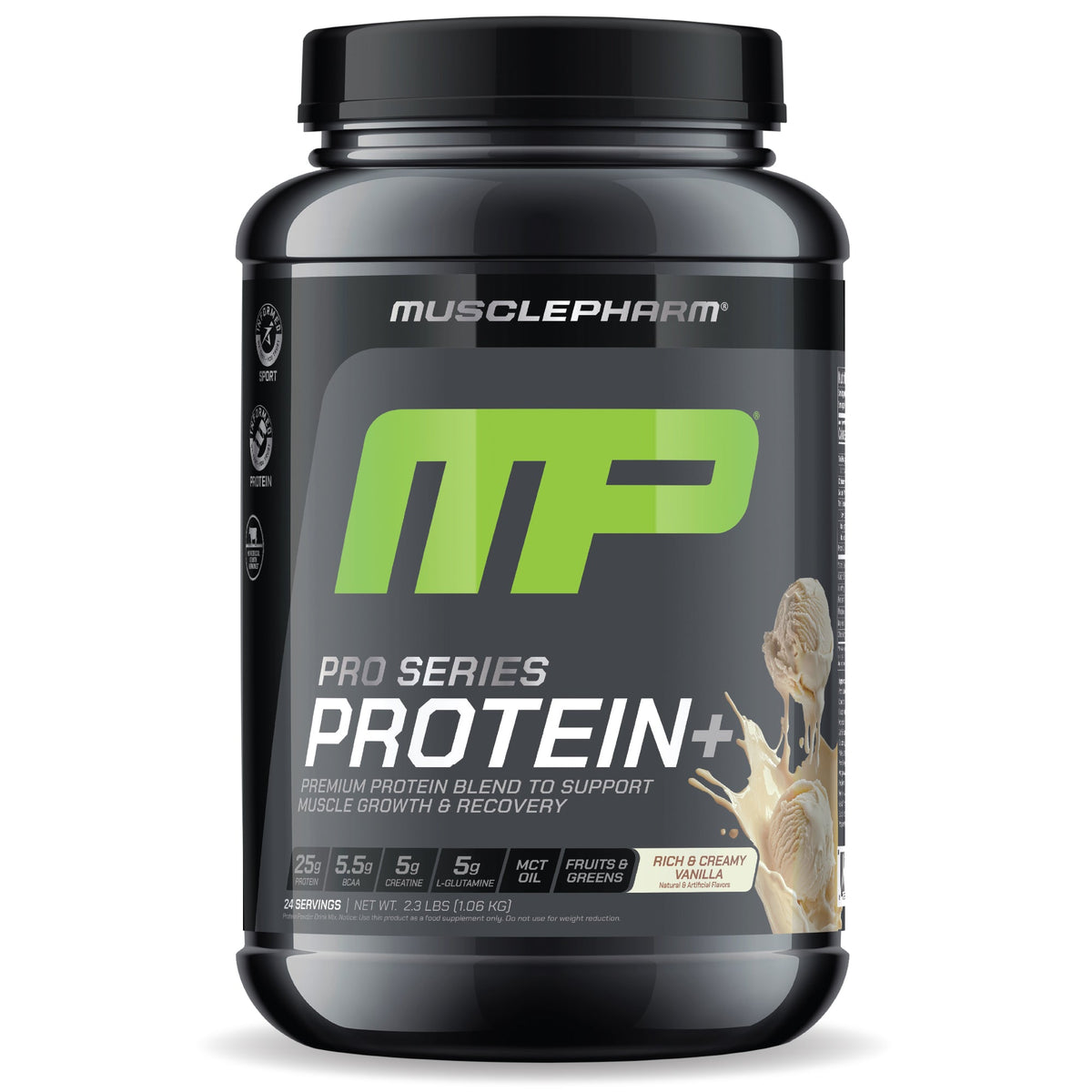 MusclePharm Pro Series Protein+ Rich & Creamy Vanilla