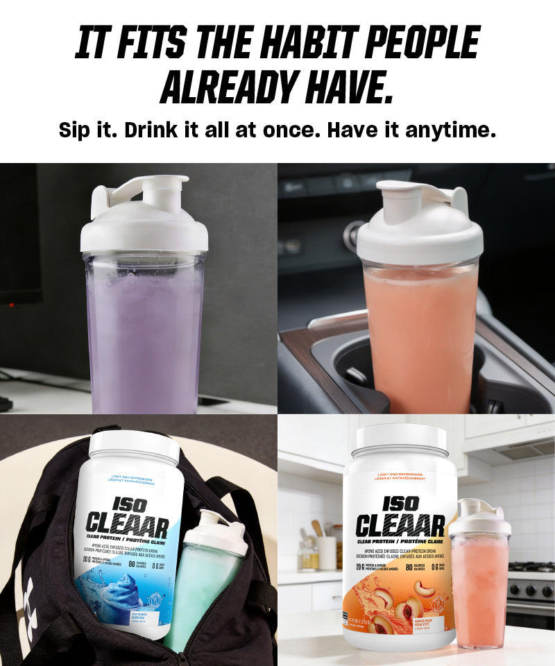 PVL ISO CLEAAR clear protein on the go
