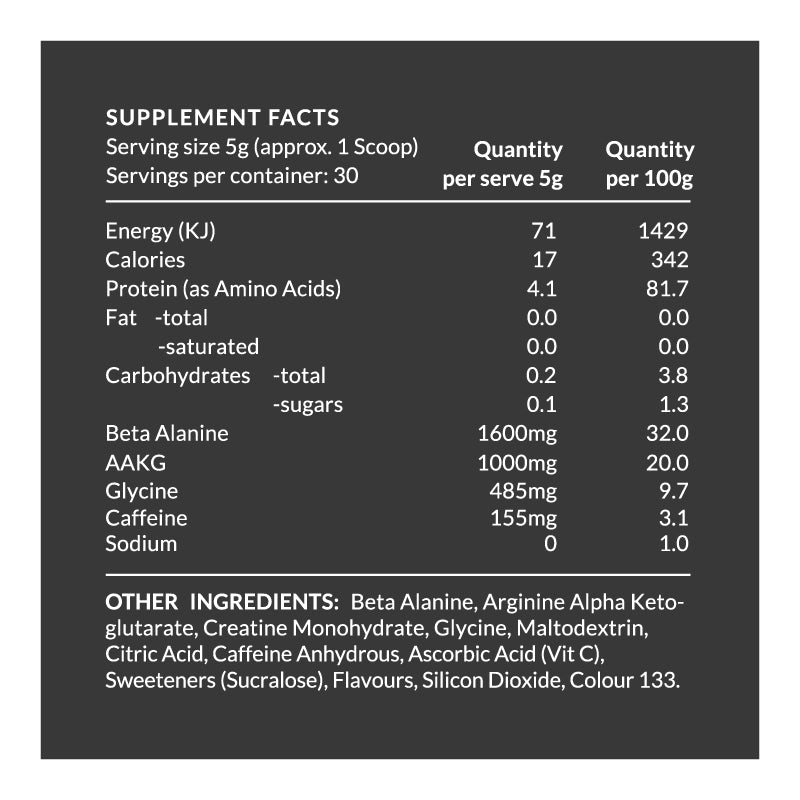 Nutritional Information