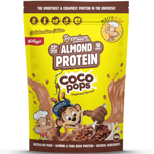 Macro Mike x Kellogg's Premium Almond Protein