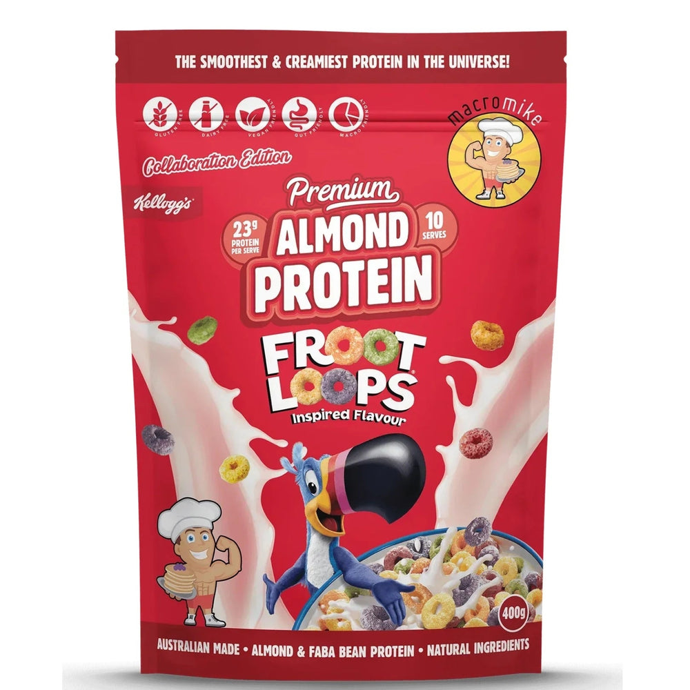 Macro Mike x Kellogg's Premium Almond Protein