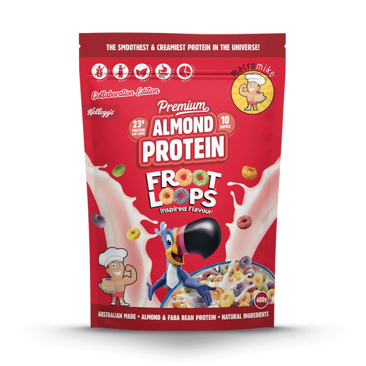 Macro Mike x Kellogg's Premium Almond Protein