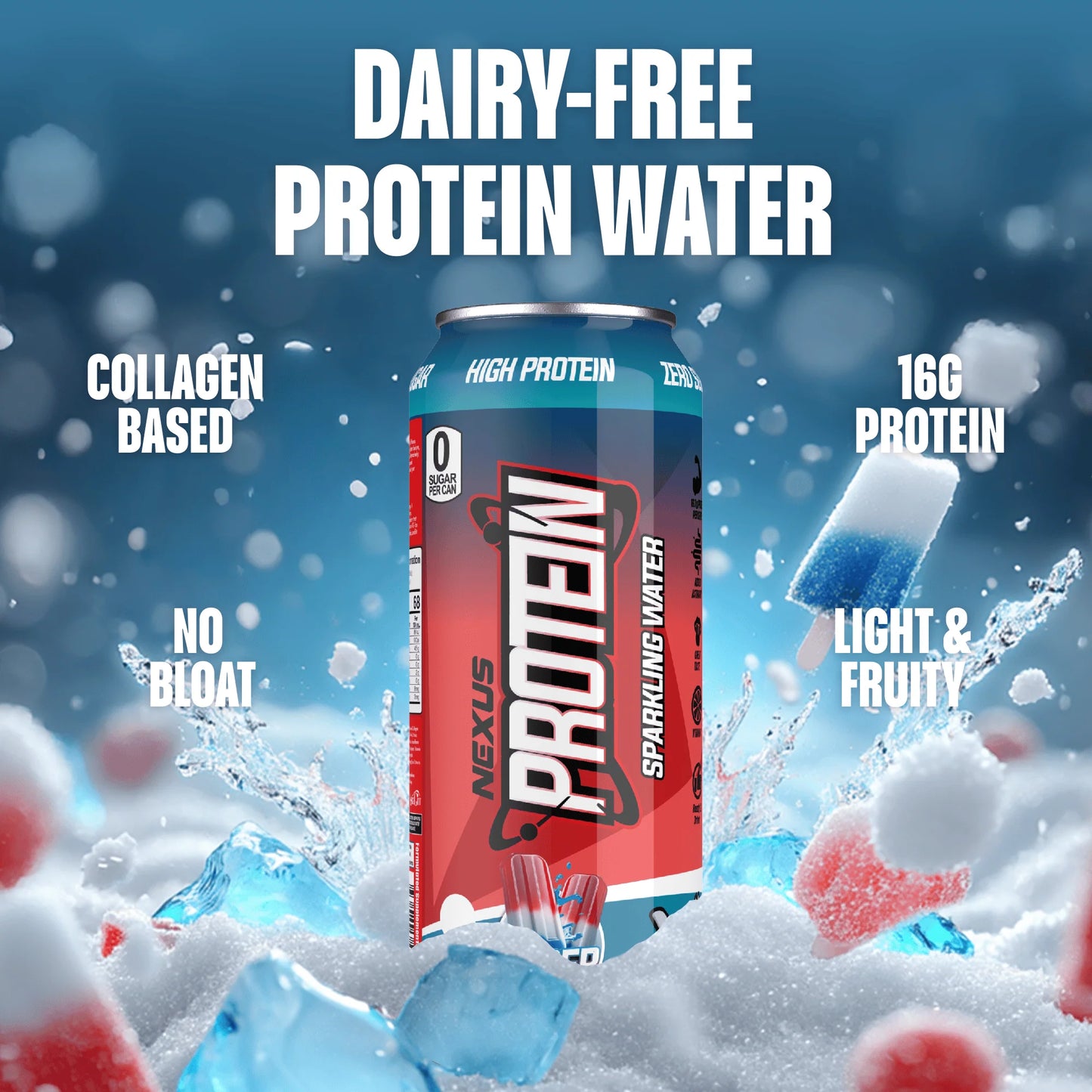 Nexus Super Protein Sparkling Water
