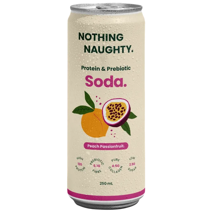 Nothing Naughty Protein & Prebiotic Soda - 250ml