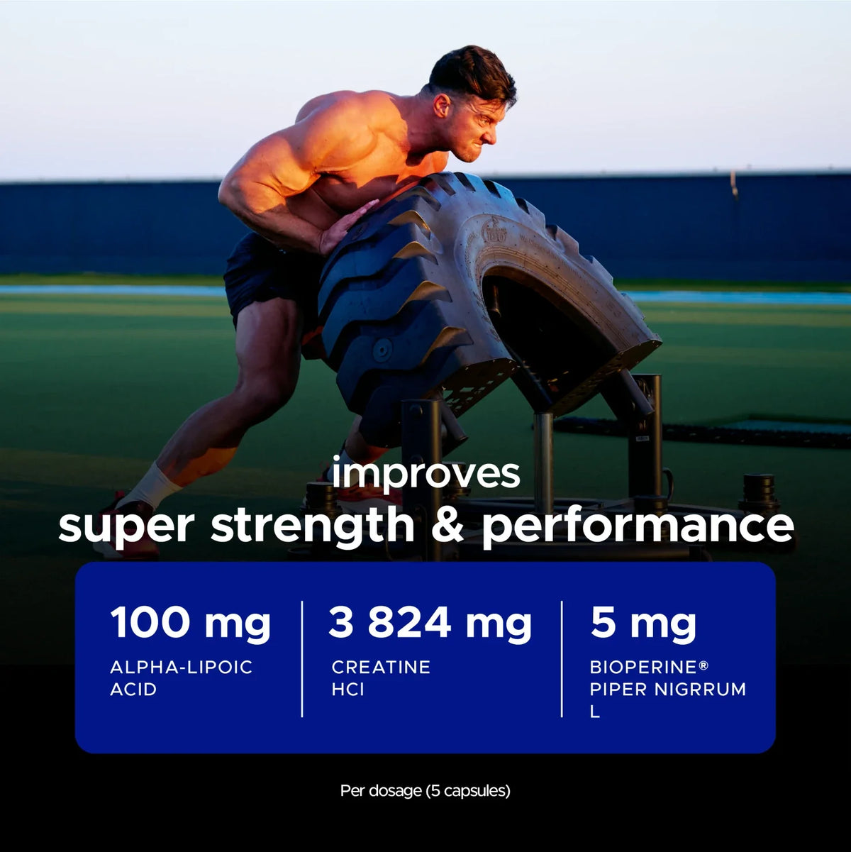 USN Creatine HCL supports strength and performance