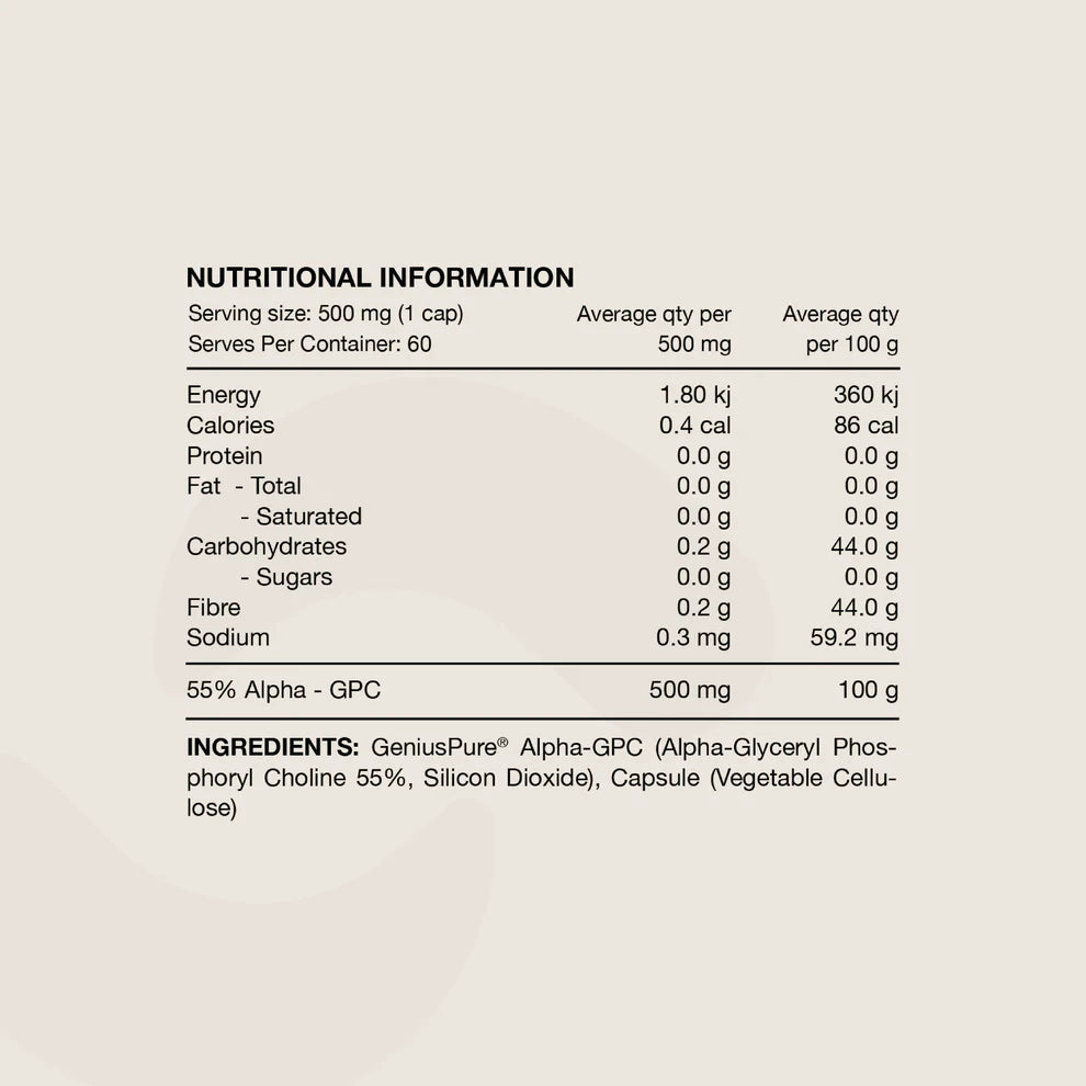 Switch Nutrition Alpha GPC