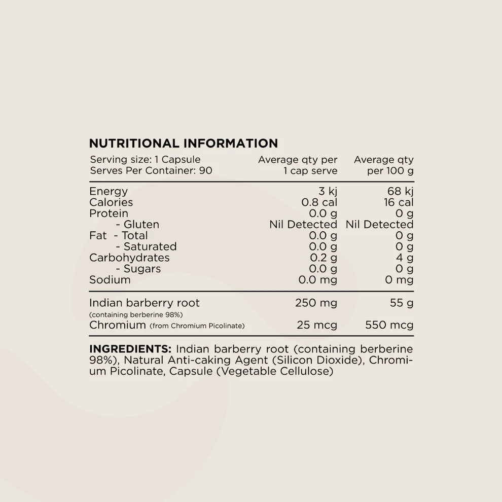 Switch Nutrition Berberine