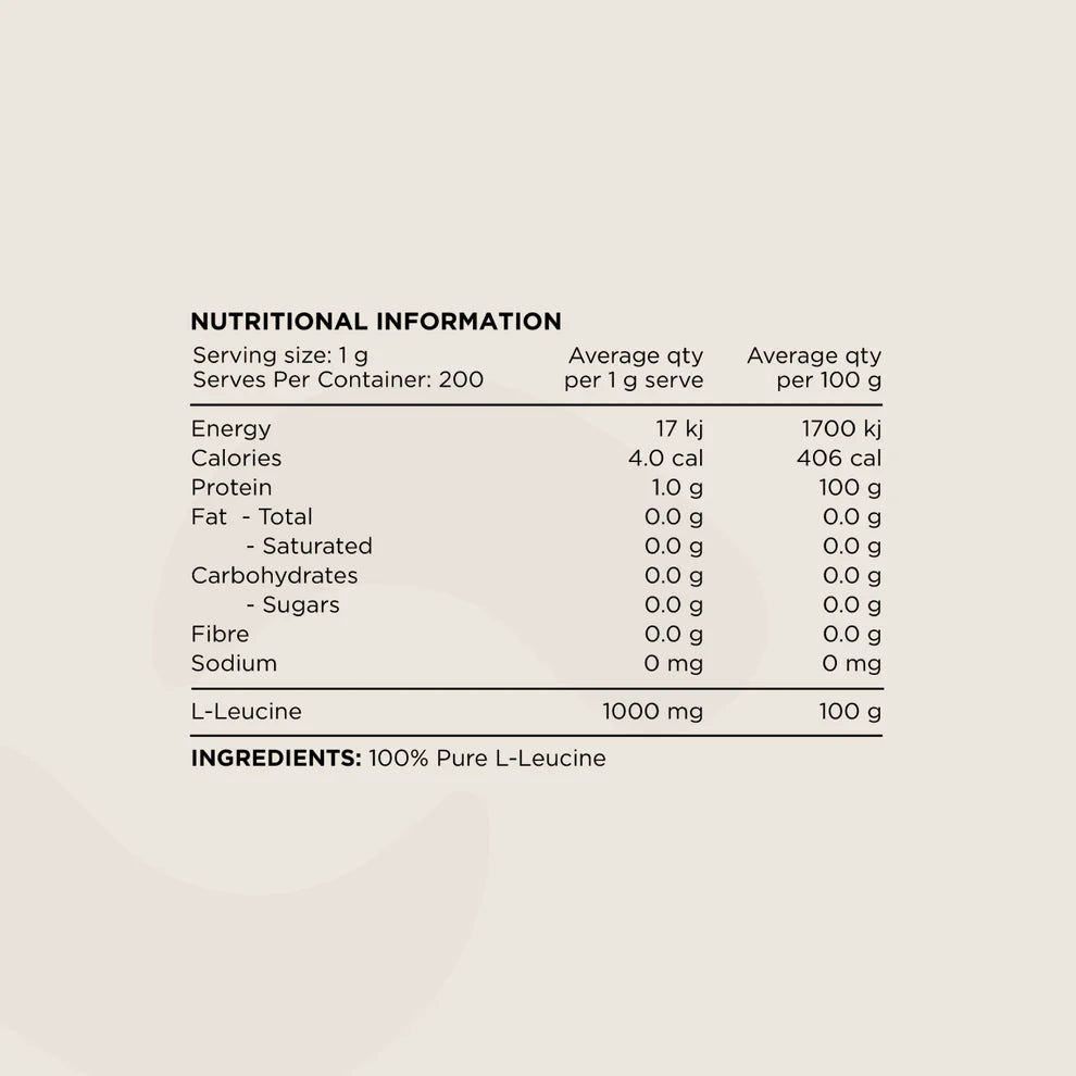Switch Nutrition Leucine