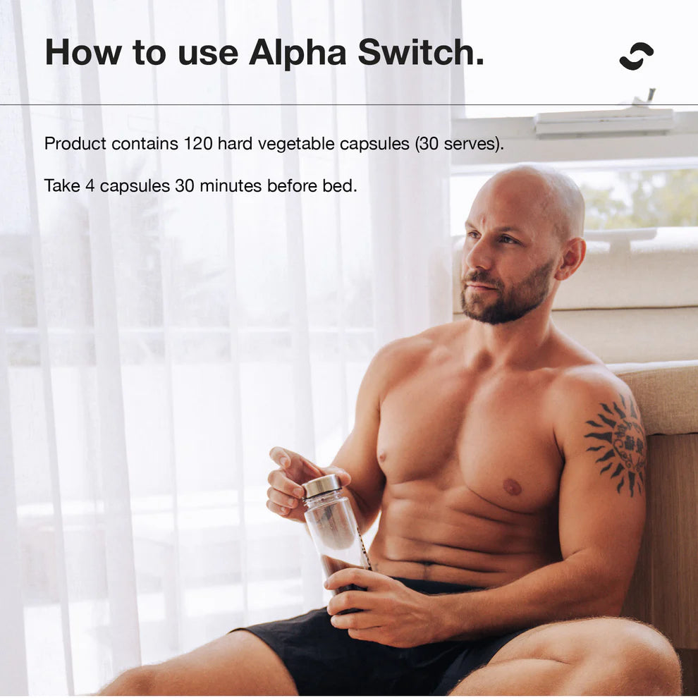 Switch Nutrition Alpha 120 Capsules