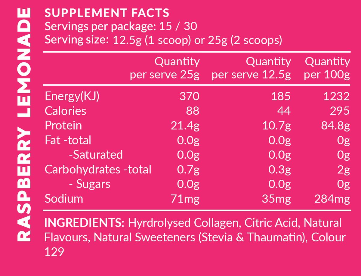 Nutritional Information