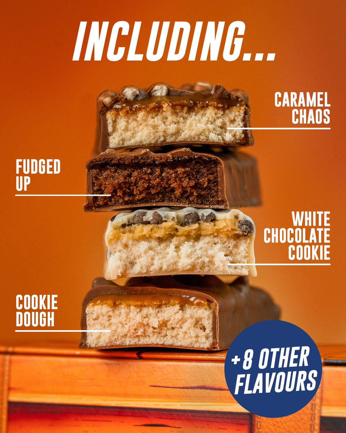 Grenade Protein Bar Mixed Box flavours included