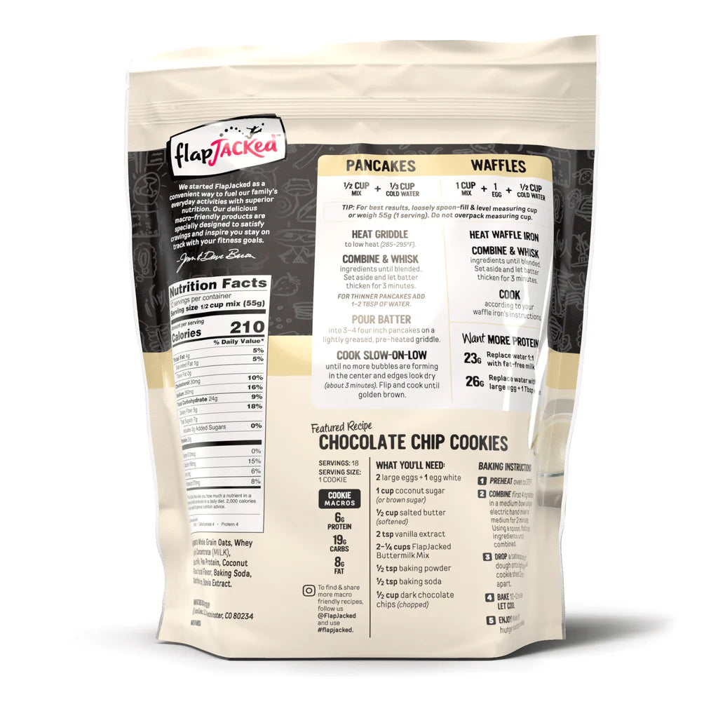 FlapJacked Protein Pancake & Baking Mix