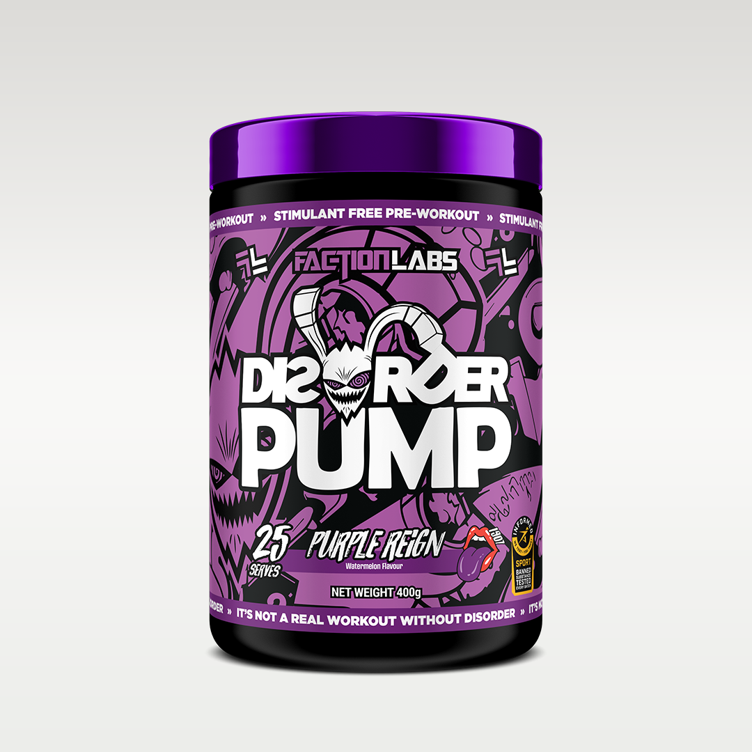 Faction Labs Disorder Pump Purple Reign Watermelon 400g
