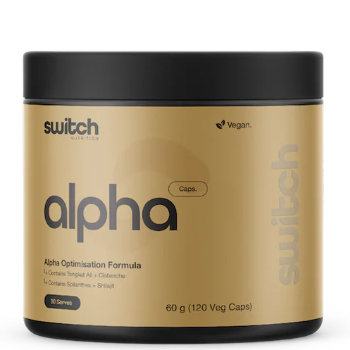 Switch Nutrition Alpha 120 Capsules