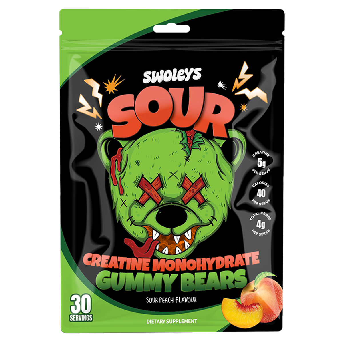Swoleys Sour Creatine Gummies