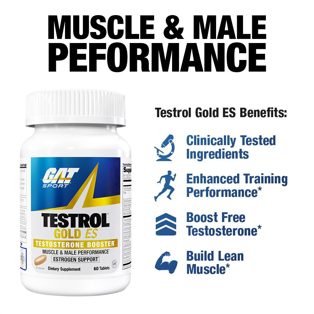 GAT Sport Testrol Gold ES muscle and male performance