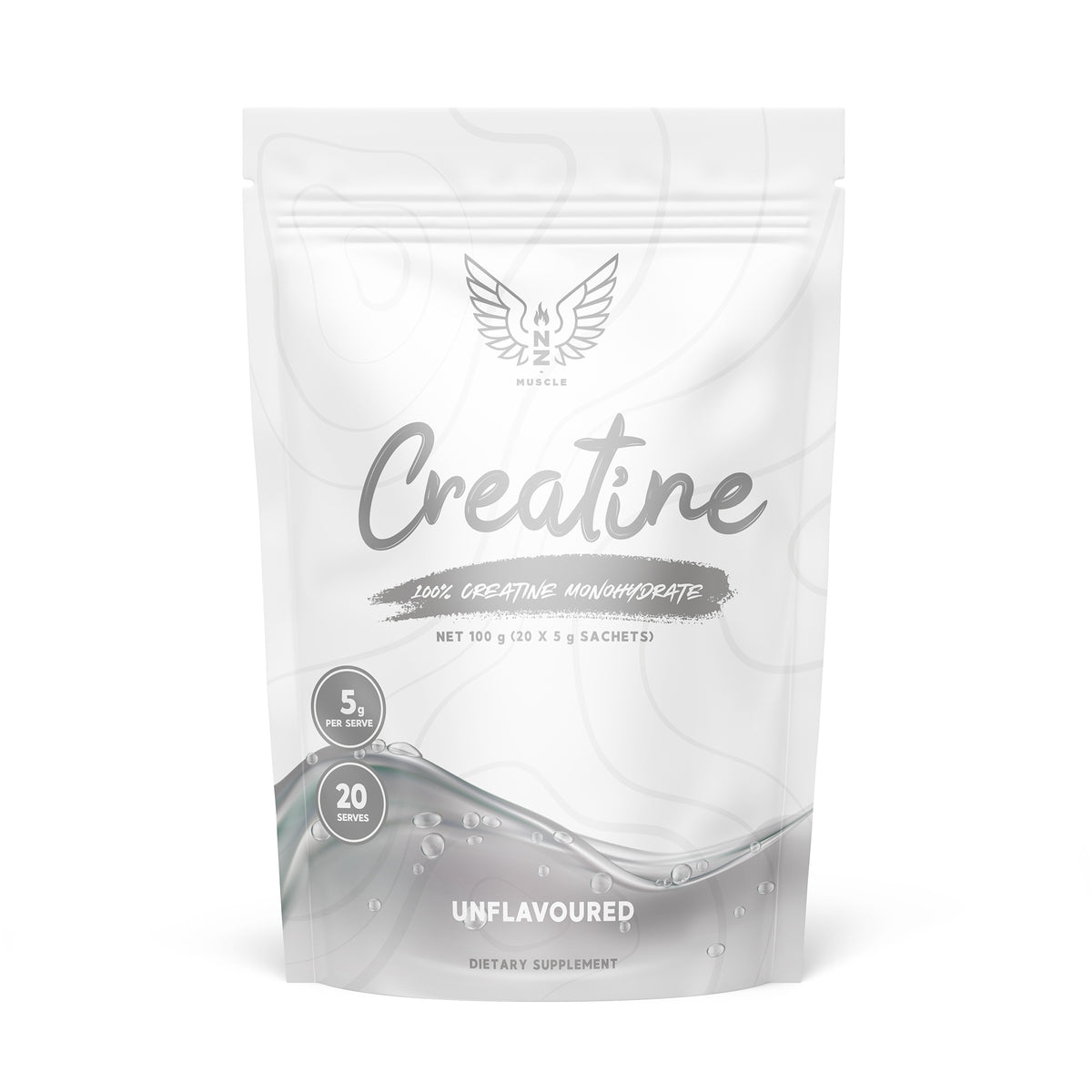 NZ Muscle Creatine Monohydrate Sachets