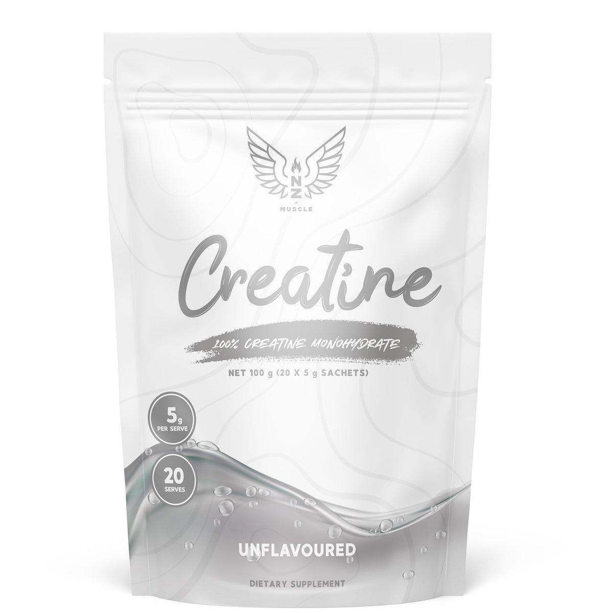 NZ Muscle Creatine Monohydrate Sachets