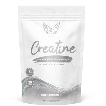 NZ Muscle Creatine Monohydrate Sachets