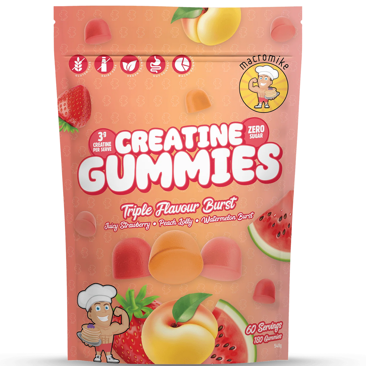 Macro Mike Creatine Gummies