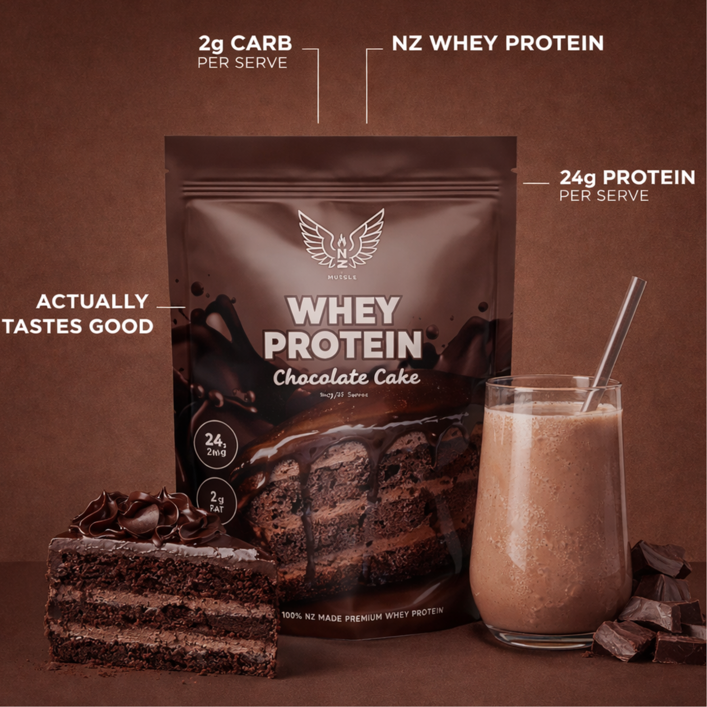 NZ Muscle Whey Protein