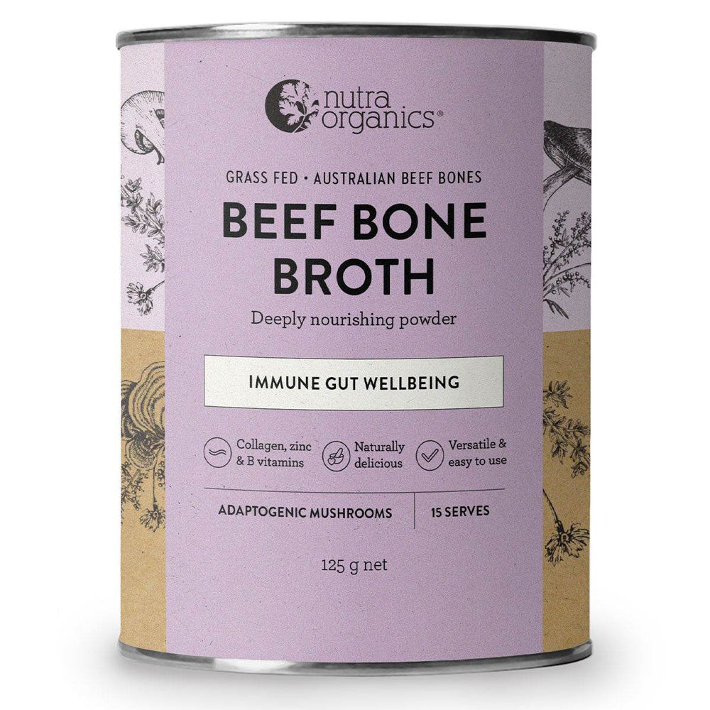 Nutra Organics Beef Bone Broth - NZ Muscle