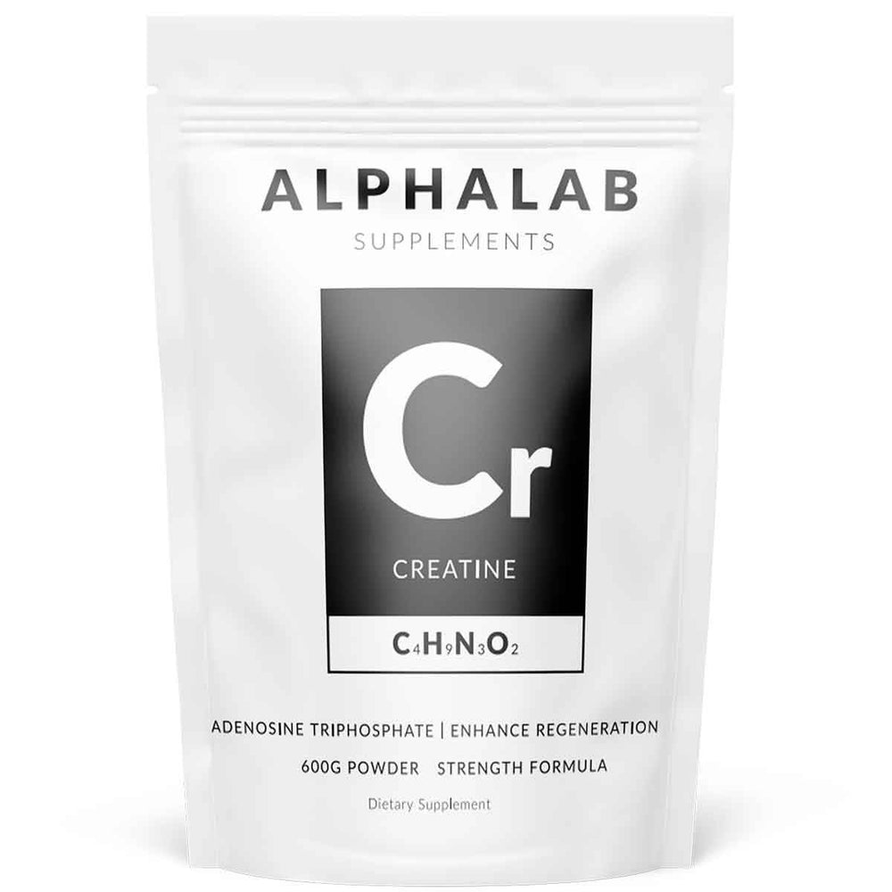Alphalab Creatine Monohydrate 600g - NZ Muscle